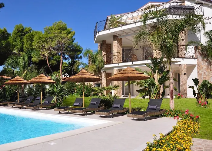 アパートホテル Aquamarina Pavoncella Blu &